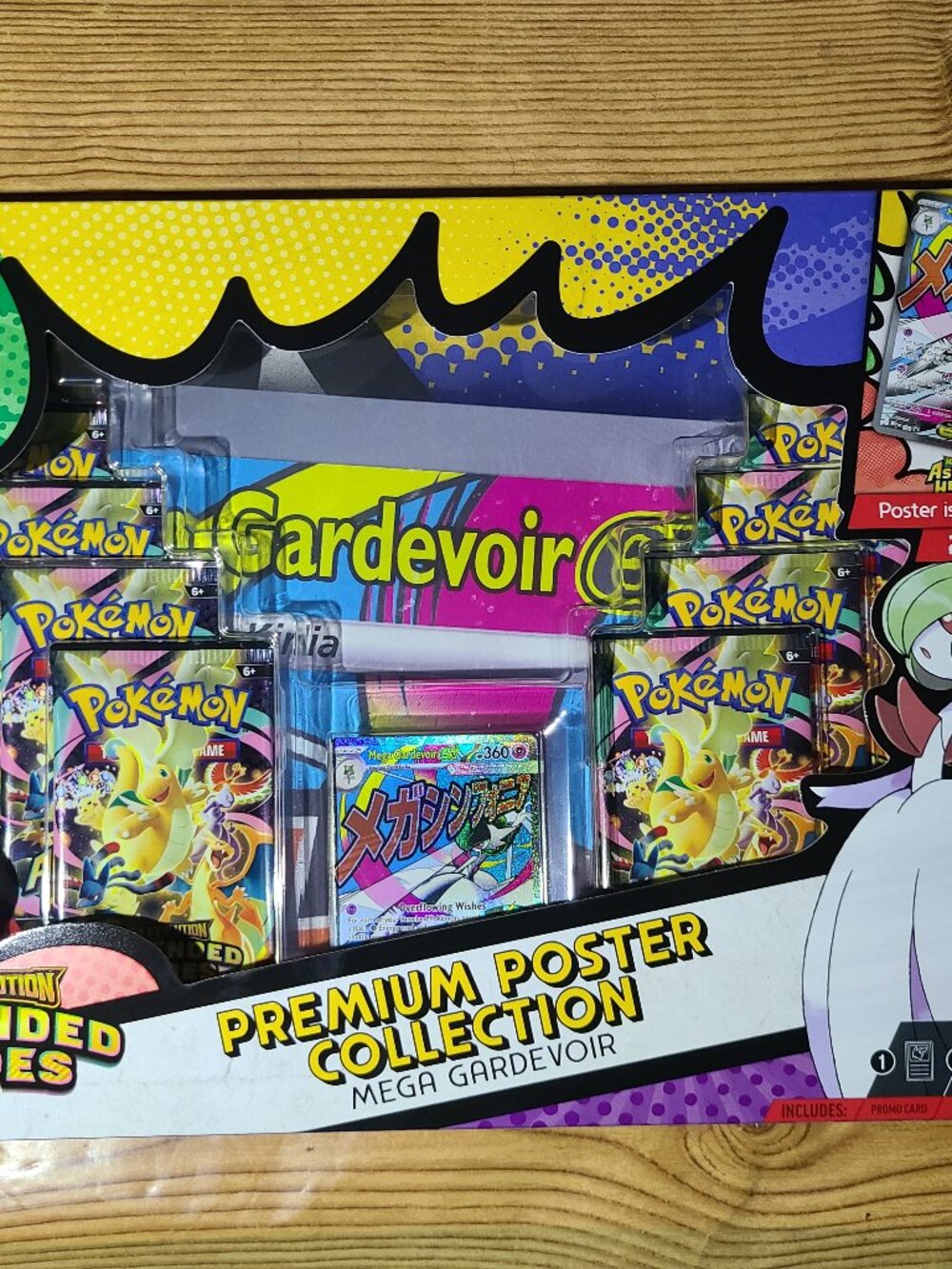 Pokemon Mega Evolution Gardervoir Premium Poster Collection (NEW)